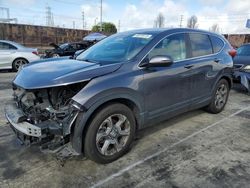 Salvage cars for sale at Wilmington, CA auction: 2018 Honda CR-V EX