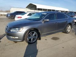 Salvage cars for sale at Fresno, CA auction: 2015 Volkswagen Passat SEL