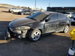 Salvage cars for sale at Colorado Springs, CO auction: 2016 Dodge Dart SXT