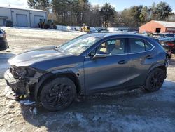 Salvage cars for sale at Mendon, MA auction: 2023 Lexus UX 250H Premium