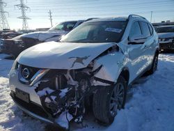 Salvage cars for sale at Elgin, IL auction: 2016 Nissan Rogue S