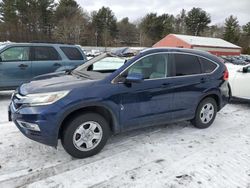 Salvage cars for sale at Mendon, MA auction: 2015 Honda CR-V EXL