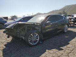 Salvage cars for sale at Colton, CA auction: 2021 Infiniti Q50 Luxe