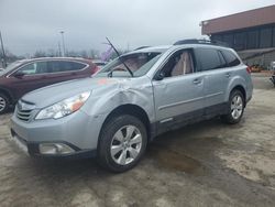 Salvage cars for sale at Fort Wayne, IN auction: 2012 Subaru Outback 2.5I Limited