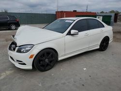 Salvage cars for sale from Copart Homestead, FL: 2011 Mercedes-Benz C300