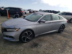 Salvage cars for sale at Antelope, CA auction: 2019 Honda Accord Sport