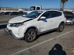 Salvage cars for sale at Van Nuys, CA auction: 2015 Toyota Rav4 XLE