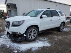 Vehiculos salvage en venta de Copart Portland, MI: 2016 GMC Acadia SLT-1