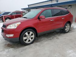 Salvage cars for sale at Wayland, MI auction: 2012 Chevrolet Traverse LT