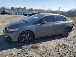 Salvage cars for sale at Montgomery, AL auction: 2013 Honda Civic EXL