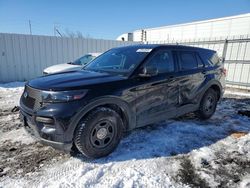 Salvage cars for sale at Albany, NY auction: 2021 Ford Explorer Police Interceptor