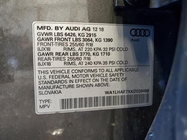 2019 Audi Q7 Premium Plus