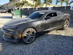 Flood-damaged cars for sale at auction: 2016 Chevrolet Camaro LT