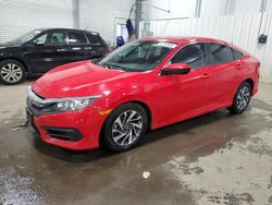 Salvage cars for sale at Ham Lake, MN auction: 2018 Honda Civic EX