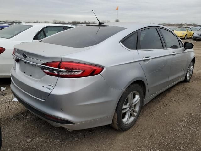 2018 Ford Fusion SE Hybrid