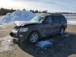 Salvage cars for sale at Windham, ME auction: 2006 Ford Explorer XLT