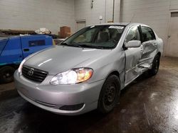 Salvage vehicles for parts for sale at auction: 2008 Toyota Corolla CE