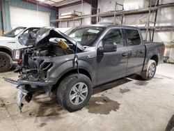 Salvage cars for sale at Eldridge, IA auction: 2018 Ford F150 Supercrew