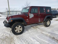 Salvage cars for sale from Copart Ontario Auction, ON: 2008 Jeep Wrangler Unlimited Rubicon