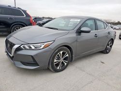 Salvage cars for sale at Grand Prairie, TX auction: 2023 Nissan Sentra SV