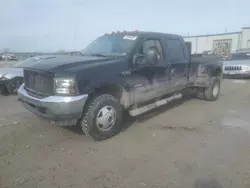 Salvage cars for sale at Kansas City, KS auction: 2004 Ford F350 Super Duty