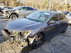 Salvage cars for sale at Austell, GA auction: 2017 Honda Accord Sport Special Edition