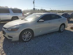 Chevrolet salvage cars for sale: 2016 Chevrolet Malibu LT