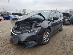 Salvage cars for sale at Bridgeton, MO auction: 2017 Chrysler Pacifica Touring