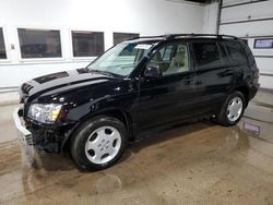 Salvage cars for sale at Blaine, MN auction: 2005 Toyota Highlander Limited