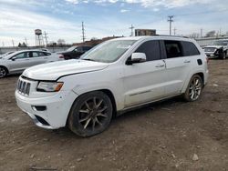 Salvage cars for sale at Chicago Heights, IL auction: 2014 Jeep Grand Cherokee Summit