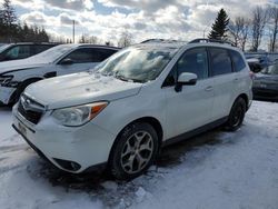 Subaru salvage cars for sale: 2015 Subaru Forester 2.5I Touring