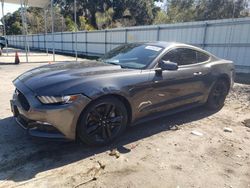 Salvage cars for sale at Savannah, GA auction: 2017 Ford Mustang