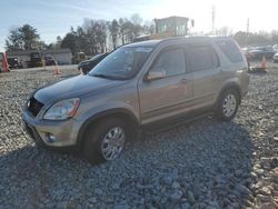 Vehiculos salvage en venta de Copart Mebane, NC: 2006 Honda CR-V SE