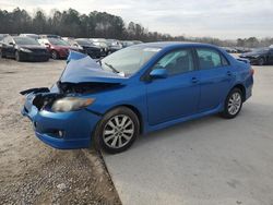 Salvage cars for sale at Gaston, SC auction: 2010 Toyota Corolla Base