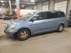 Salvage cars for sale at Blaine, MN auction: 2007 Honda Odyssey EXL