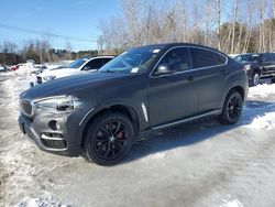 Salvage cars for sale at North Billerica, MA auction: 2016 BMW X6 XDRIVE50I