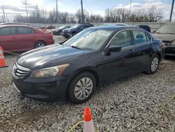 Salvage cars for sale at auction: 2012 Honda Accord LX