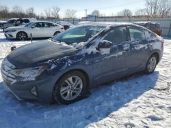 Salvage cars for sale at Chicago Heights, IL auction: 2020 Hyundai Elantra SEL