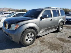 Salvage cars for sale from Copart Las Vegas, NV: 2006 Nissan Pathfinder LE