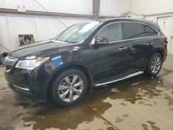 Acura mdx Vehiculos salvage en venta: 2015 Acura MDX Technology