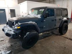 Salvage cars for sale at Northfield, OH auction: 2020 Jeep Wrangler Unlimited Sport