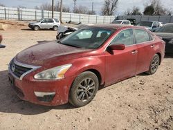 Salvage cars for sale at Oklahoma City, OK auction: 2015 Nissan Altima 2.5