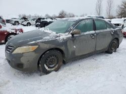 Salvage cars for sale from Copart London, ON: 2010 Toyota Camry Base