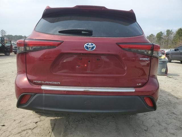 2023 Toyota Highlander Hybrid LE