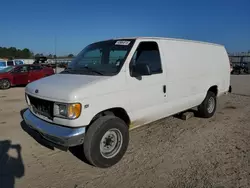 Salvage cars for sale at Harleyville, SC auction: 2002 Ford Econoline E250 Van