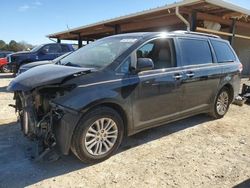 Salvage cars for sale from Copart Tanner, AL: 2011 Toyota Sienna XLE