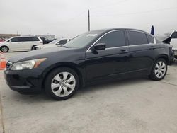 Salvage cars for sale at Grand Prairie, TX auction: 2010 Honda Accord EXL