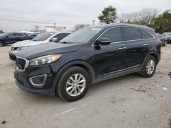 Salvage cars for sale at Lexington, KY auction: 2016 KIA Sorento LX