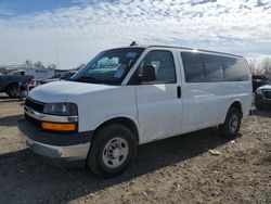 Chevrolet Express salvage cars for sale: 2017 Chevrolet Express G2500 LT