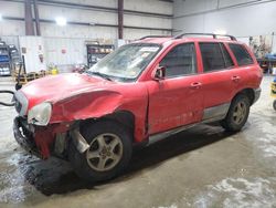 Salvage cars for sale at auction: 2004 Hyundai Santa FE GLS